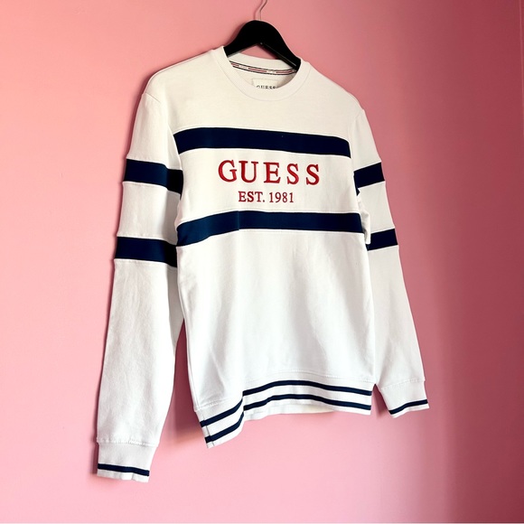 Men’s Guess Crewneck Sweater - Picture 2 of 9